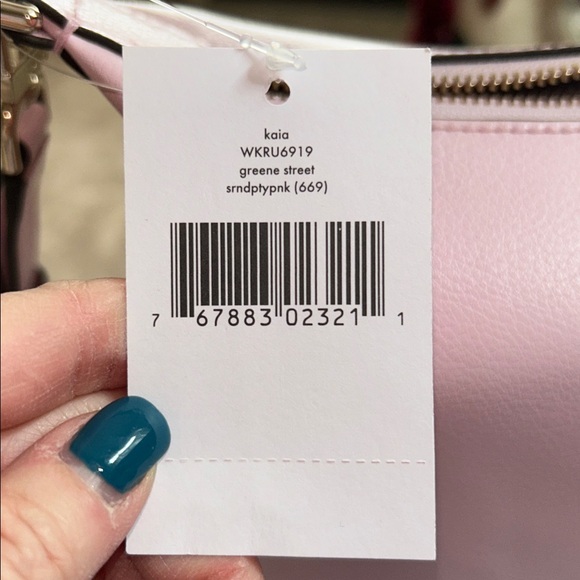 Kate Spade Elegant Pink Leather Shoulder Bag - Picture 10 of 11